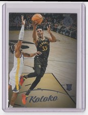 2022-23 Panini Chronicles Luminance Christian Koloko Rookie Toronto Raptors #154