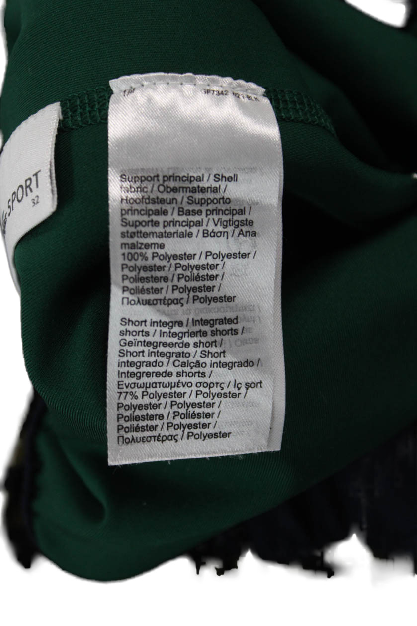 Lacoste Sport Womens Textured Lined Mini Athletic Shorts Navy Size EUR 32 thumbnail 4