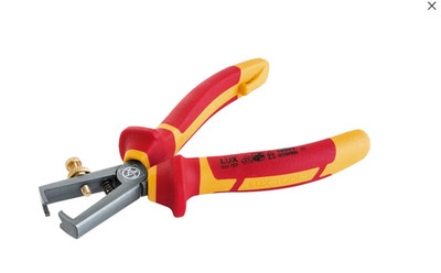 LUX-TOOLS Abisolierzange 160 mm