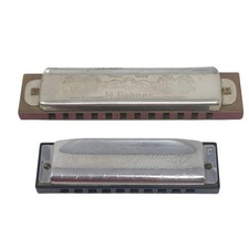 Hohner Marine Band Special 20 Harmonica Lot C Germany Silver Square Hole