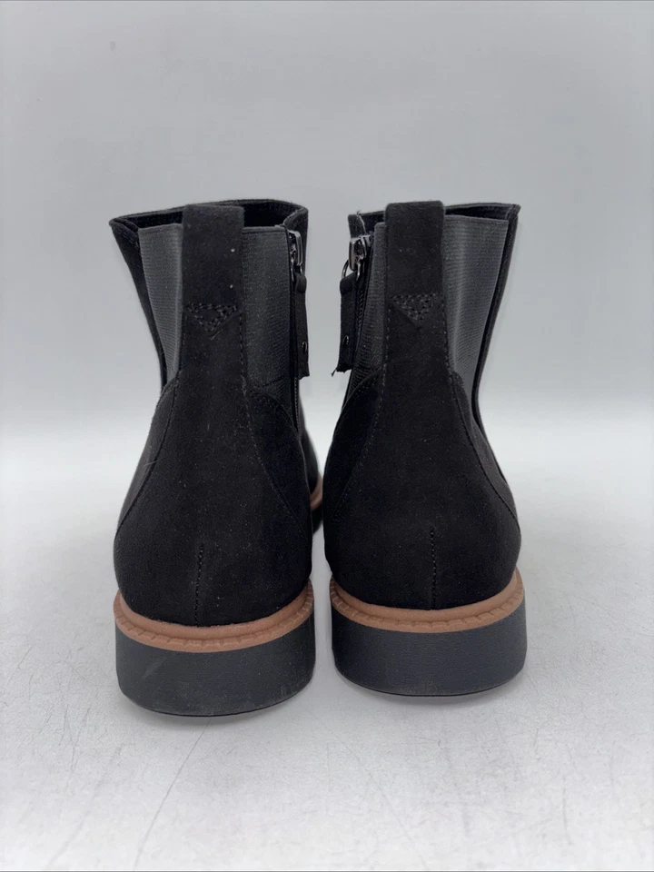 Dr. Scholls Women’s Maryland Black Side Zip Ankle Boots Size 10 M - Image 4 of 4