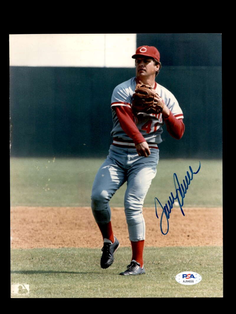 Tom Seaver PSA DNA Coa Signed 8x10 Photo Reds Autograph