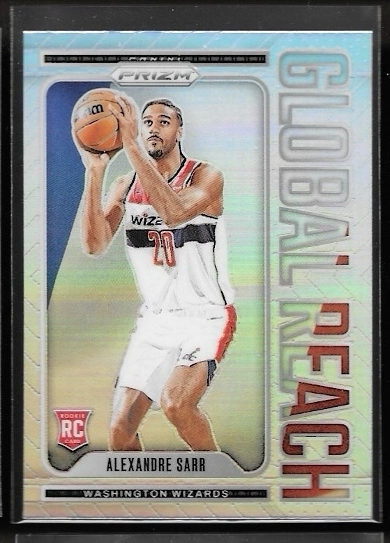 2024-25 Panini Prizm - Global Reach Alexandre Sarr #10 Silver Prizm (RC)