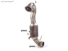 Ragazzon Frontpipe + Sport-Kat Mercedes GLA45 AMG X156