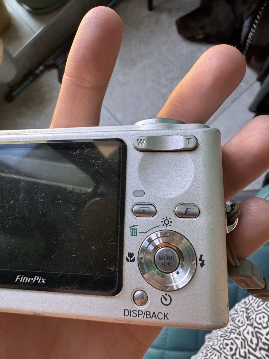 Fujifilm FinePix F Series F10 6.3MP Digital Camera - Silver for