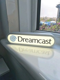 Sega Dreamcast Retro Console LED Light for Gamer Setup - USB Powered