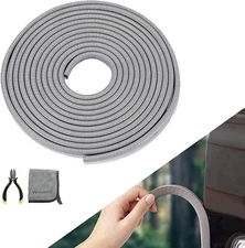 Winunite 16.4ft(5m) Car Door Edge Guards Light Gray– Fits Most 16-2/5Ft, gray 