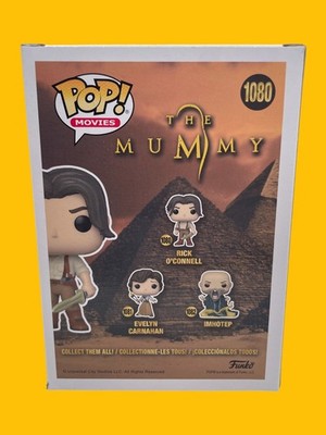 Brendan Fraser Signed Funko Pop 1080 The Mummy Rick O'Connell