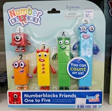 Numberblocks Friends One to Five Figures Set Learning Resources Toy Gift Kids