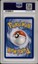2020 Pokémon SWSH Rebel Clash Vulpix #024 PSA 10, white border, silver Vulpix on blue patterned background.