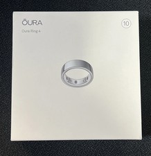 BRAND NEW SEALED Oura Ring 4 Smart Ring Size 10 Activity Tracker, 4th Gen Silver