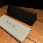 Michael Ryen Eyewear Glasses Triangle Folding Case Black — photo 3