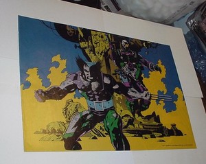 Wolverine Poster #38 with Cable by Mike Mignola Hellboy x