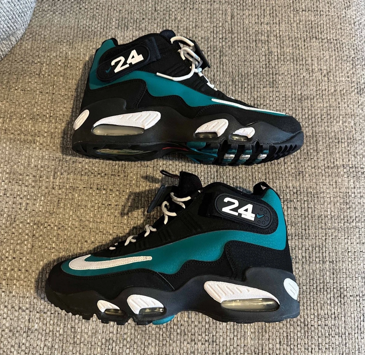2011 Nike Air Griffey Max 1 Retro Freshwater Mens 8.5 Black Mariners 354912-005 Size 11 - Nike Air Griffey Max 1 2011 Black Freshwater | eBay main image 2
