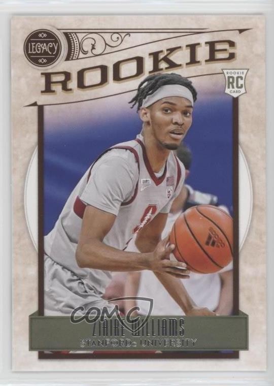 2021-22 Panini Chronicles Draft Picks Legacy Rookies Ziaire Williams #350 0j86