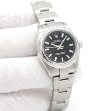 Rolex 176200 Oyster Perpetual with Black Stick Dial