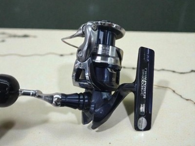 SHIMANO 21 Twin Power SW 6000HG Saltwater Spinning Reel Very Good