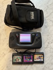 SEGA Game Gear Handheld System - Black read description 