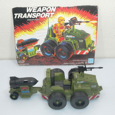 Vintage 1985 Weapon Transport Box Panel G.I. GI Joe 99 Complete 3.75 ARAH Lot