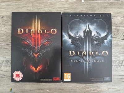 Diablo III & Reaper Of Souls PC Spielepaket komplett mit Schonbezügen Blizzard