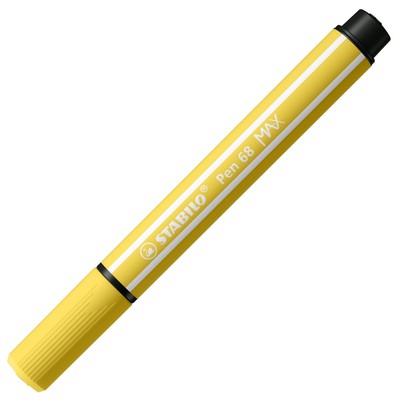 Premium-Filzstift mit dicker Keilspitze - STABILO Pen 68 MAX - Einzelstift  ...