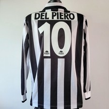 Maglia DEL PIERO 10 Juventus - 1996/1997 - Large - Maglia Home Kappa