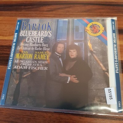 EVA MARTON / SAMUEL RAMEY bartok bluebeard's castle AUSTRIA VG/VG+ (CD Album)
