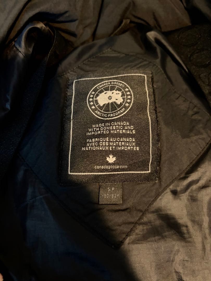 Canada Goose Osborne Black Label S down jacket used, with accessories, size S Ja thumbnail 3