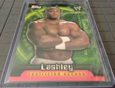 2006 Topps WWE Insider Restricted Access - Bobby Lashley #1 (RC)