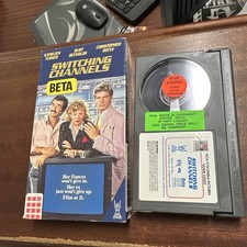 Switching Channels BETAMAX BETA NOT VHS Burt Reynolds 1987 Comedy Movie