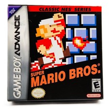 Super Mario Bros Classic NES Series Game Boy Advance GBA, Tested, Ships in a Box