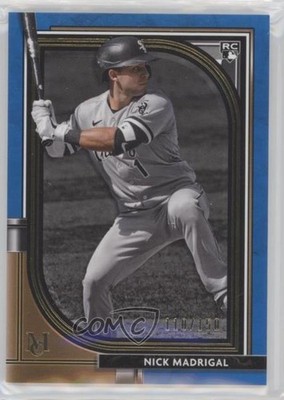 2021 Topps Museum Collection Sapphire /150 Nick Madrigal #37 Rookie RC 0sf5