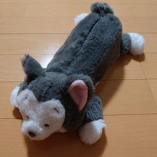 Trousse à crayons Disney Figaro avec étiquette étui en peluche