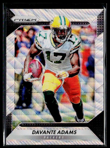2016 Panini Prizm #129 Davante Adams Prizms Silver Wave/149