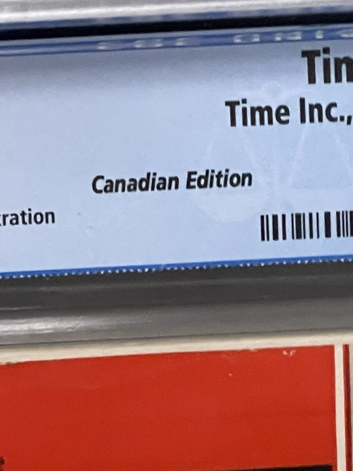 Jackie Robinson 1st Time Magazine cover CGC 6.5 Newsstand Canadian Edition - Image 3 of 4