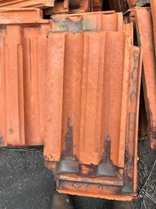 Rare Ludowici Roofing Tile S shape used