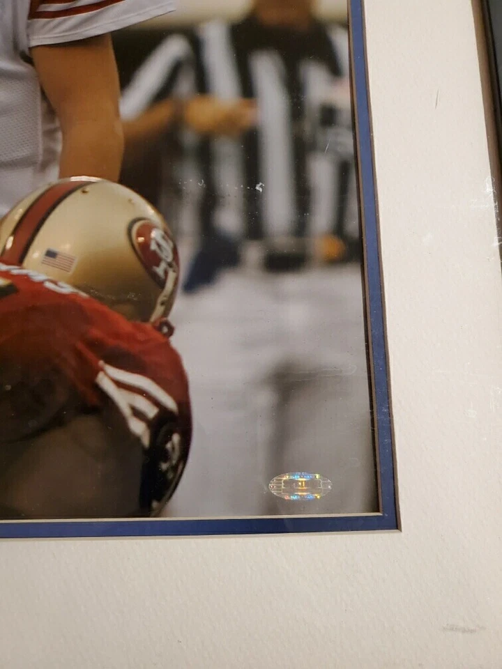 ELI MANNING NEW YORK GIANTS SIGNED FRAMED 16X20 PHOTO - STEINER COA - Image 3 of 4