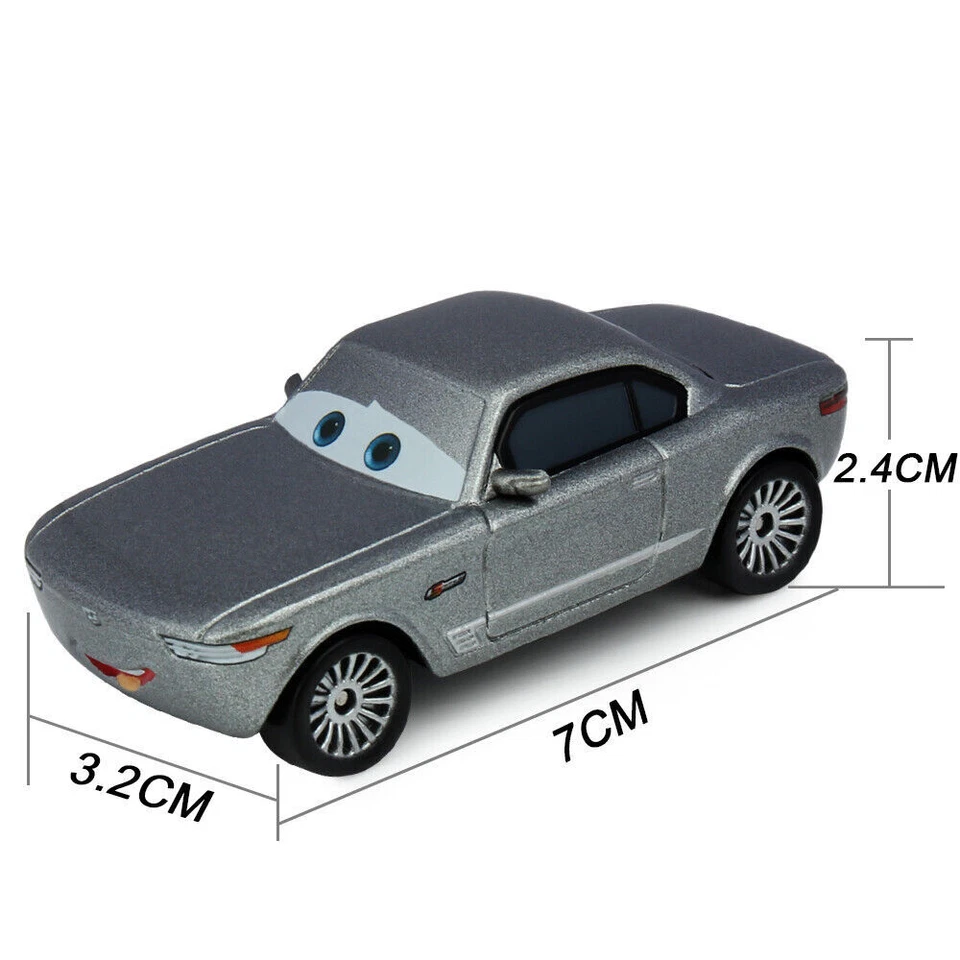 Disney Pixar Cars McQueen & Cruz 1:55 giocattoli pressofusi Natale BD regalo - Immagine 2 di 4