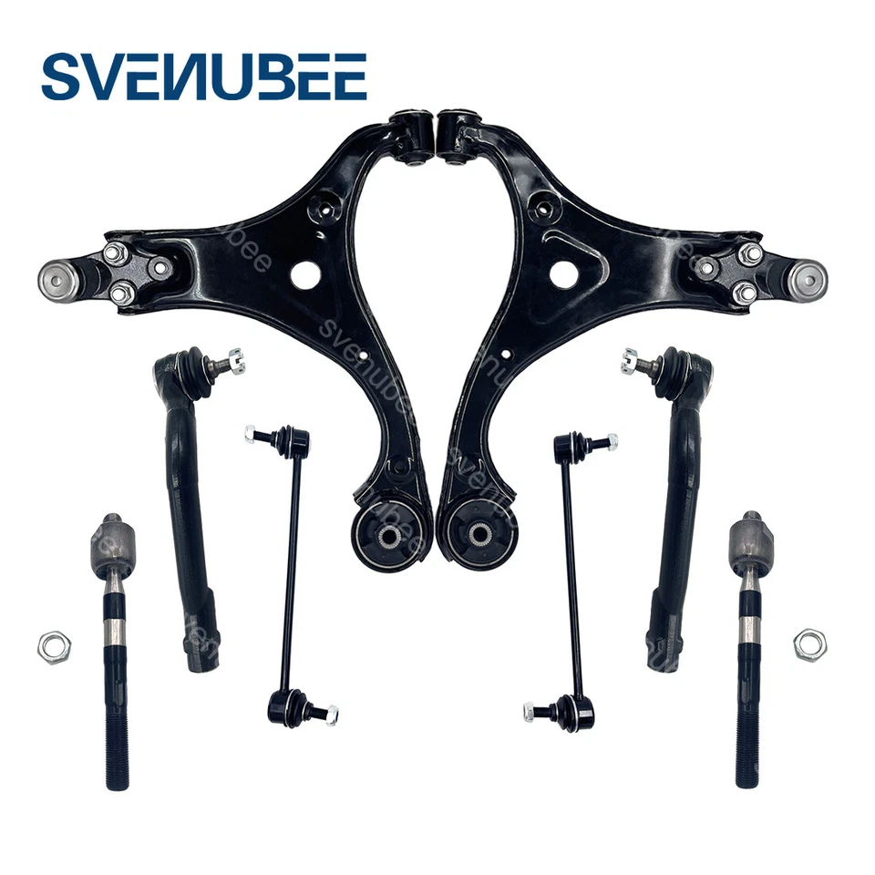 Brazo de control inferior delantero de 8 piezas rótula para Hyundai Sonata 2011-2014 sin deporte Foto 3 de 4