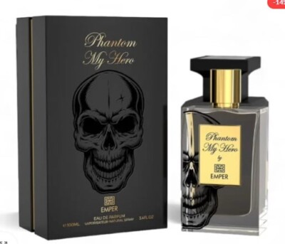 Phantom My Hero EDP Perfume By Emper Perfumes 100 ML Niche UAE Black Phantom 