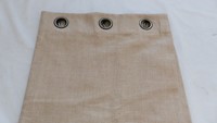 John Lewis Textured Weave Lined Eyelet Curtains, Natural W228cm D182cm John Lewis Textured Weave Lined Eyelet Curtains, Natural W228cm D182cm