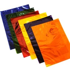 48 Cellophane Sheets A4 In Size In Various Colours Also Acid