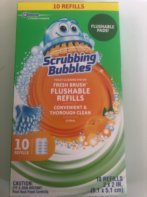 scrubbing bubbles brush
