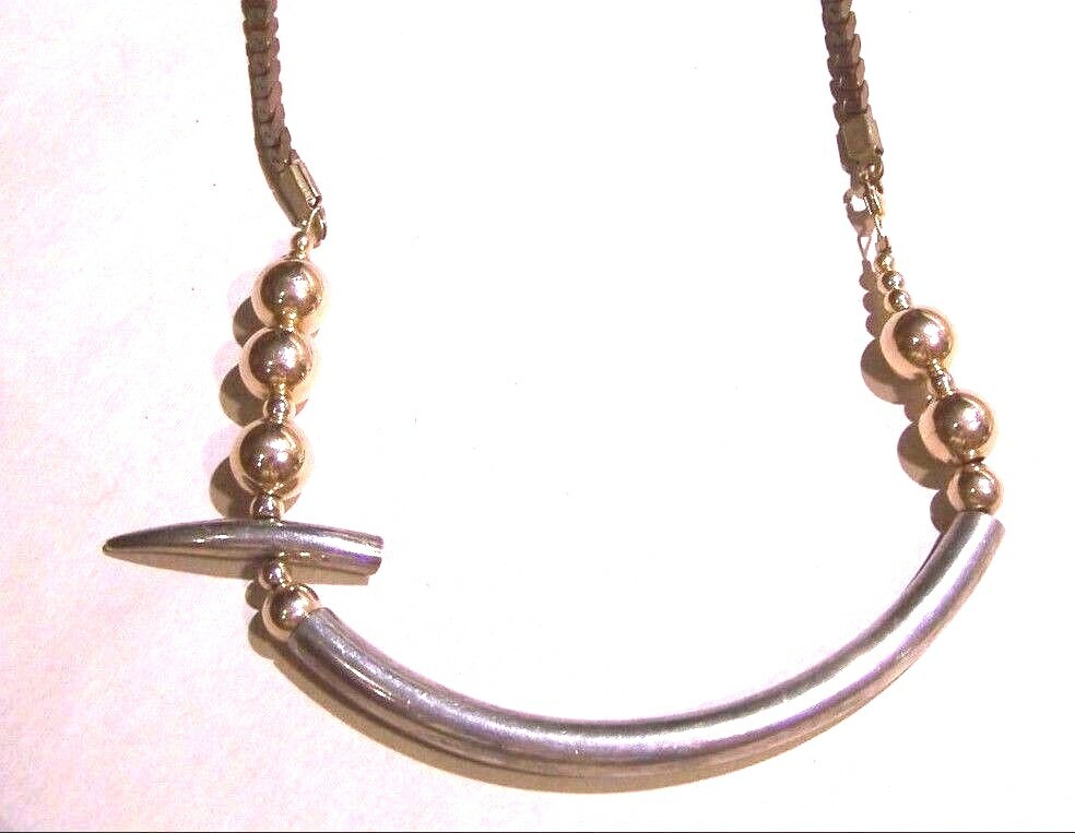 Modernist GABRIELA ARTIGAS Sterling Silver Signature Tusk
