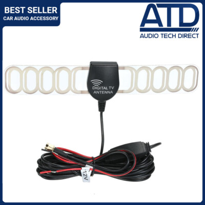 Antenna Universale DAB Active Da Finestrino AM/FM/DAB Con Presa FAKRA Digitale Antenna Attiva SMB Ad Angolo Retto In Vetro - Foto 4