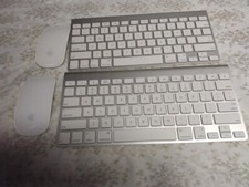  4  Apple Wireless Bluethooth Keyboard A1314  Magic Mouse A1296 Tested.
