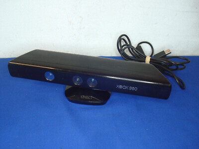 Microsoft Xbox 360 Kinect Sensor Bar Only - Black -Good Working Condition