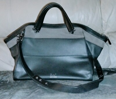 ZAC POSEN EARTHA WRISTLET Black Tote Crossbody Leather Women\'s Bag ZAC POSEN Eartha Leather Top Handle Bag main image 4