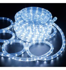Tira de luz Led para exteriores manguera color blanco, decoracion, fiesta exteri