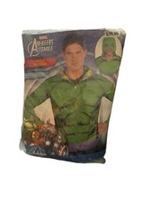 Adult Marvel Avengers Assemble Hulk Hoodie Halloween Costume Cosplay- Sz S/M-New